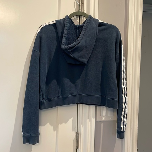 Women’s Adidas Cropped Hoodie - Size Small - Picture 2 of 4
